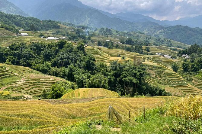 1 Day Sapa Authentic Trekking ( off beaten track ) - Crossing rice paddies toward Giang Cha’s valley views