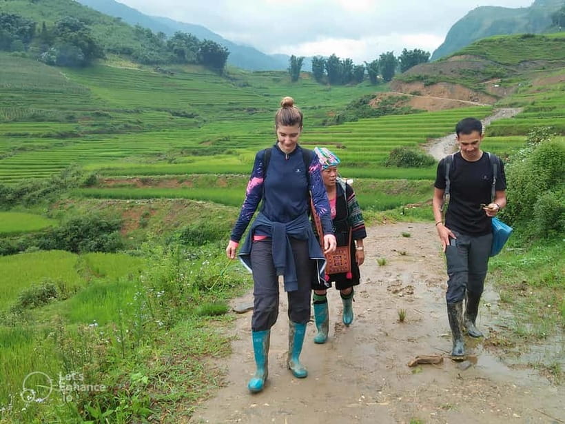 1-Day Sapa Long Trek - Rice Field Terrace, Ethnic Culture - Lao Chai Sang lunch: home-cooked Hmong food you’ll actually remember