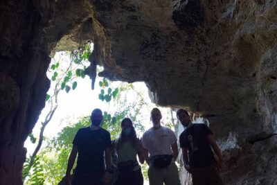 1 Day Trekking in Chiang Mai - Stop 1 in Chiang Mai Province: Cave, Waterfall Swim, and a Hilltribe Village