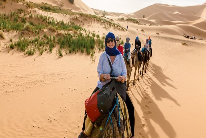 1 night Camel trek in Merzouga Desert Luxury Camp NO EXTRA - Sunrise camel trek over Erg Chebbi: the morning payoff