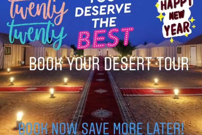 1 Night Camel Trekking Tour in Merzouga Desert Camp - Sunset and stargazing: the part you can’t rush