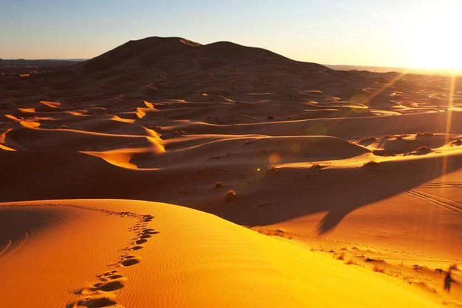 1 Night Camel Trekking Tour in Merzouga Desert Camp - Sandboarding included: fun, not just scenery