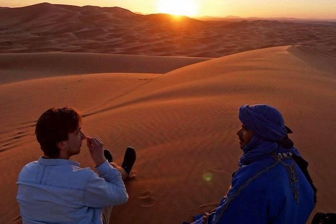 1 Night in desert Merzouga with Camel trek - Erg-Chebbi, Morocco - Sunrise in the dunes: why an overnight beats a day trip
