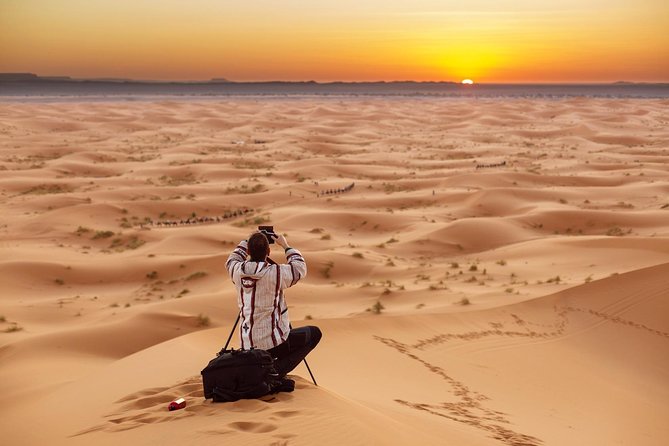 1 Night in desert Merzouga with Camel trek - Erg-Chebbi, Morocco - Timing and how a long day feels (16 to 18 hours)