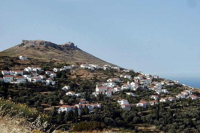 10-Day Inn-to-Inn Self-Guided Trekking Holiday Andros Trail - Cyclades - Day 2: Froussei Valley ravine, watermills, Ammolohos climb, Gavrio finish