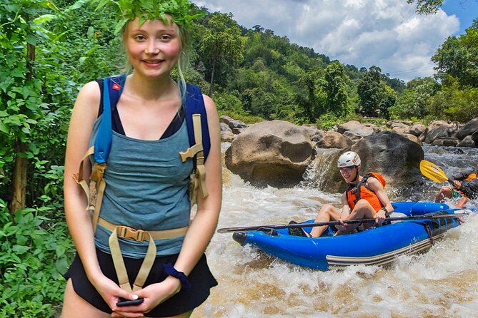 10KM Inflatable Kayaking and 3HR Trekking Adventure - Key highlights from this Mae Taeng adventure