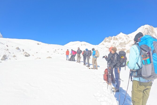 16 Day Private Manaslu Circuit Trek from Kathmandu - Larkya Bhanjyang and the Larkya Pass day: where time matters