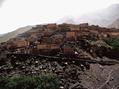 2-Day Atlas Mountains Morocco Trek with Village Stay - Day 1: Imlil to Armed Village, with Tizi n’Tamatert and the Tidli area
