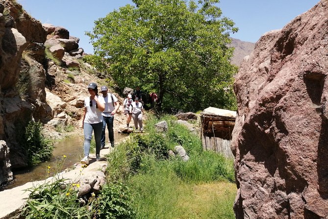 2-Day Guided Trek of the Atlas Mountains and Berber Villages - Day 1: Tizi Mzik Pass (2684m), Imlil views, and the 100m waterfall run