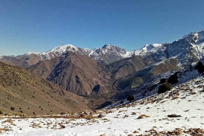 2 Day Mount Toubkal Trek 4167m - Descending: marabout tea return and back to Imlil, then Marrakech