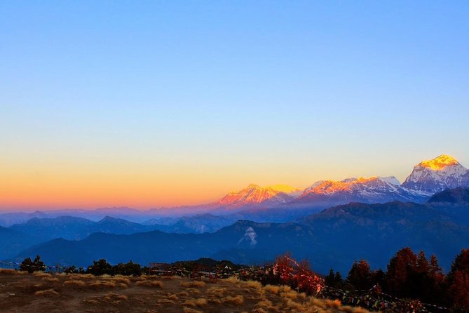 2 Days Australian Camp Trek from Pokhara - Day 2 sunrise views, then down to Phedi via Dhampus village