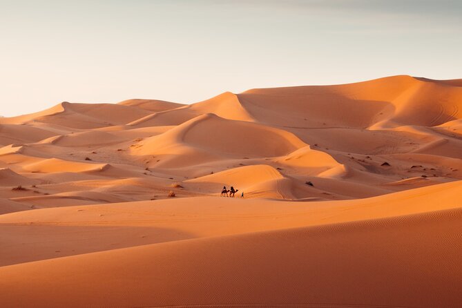 2 Days Desert Private Luxury Couple's Retreat Camel Trek + Quad - Day 1 in Merzouga: luxury bivouac, sunset magic, and a camel trek