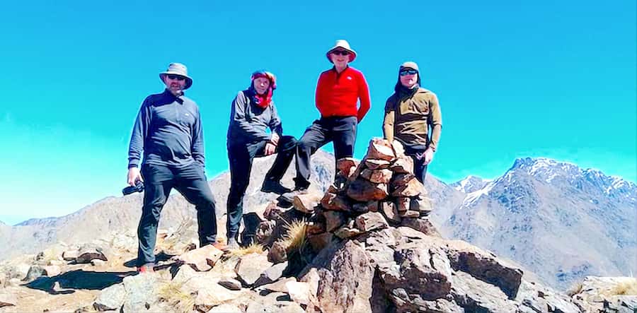 2 Days Mount Toubkal ascent trek via Ait Mizane Valley - Reaching the Toubkal Refuge (3,200m): Night in Mountain Weather