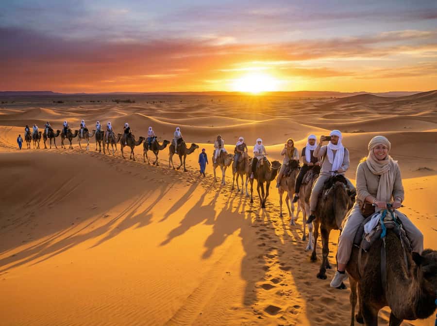 3-Day Sahara Tour Marrakech to Agadir + Camel & Quad - Day 1: Tizi n’Tichka Pass, Ait Ben Haddou, and the Dades Valley Night