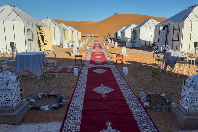 3 Days Desert Tour From Marrakech To Merzouga & Camel Trek - Where you sleep and eat: comfort that matches the desert