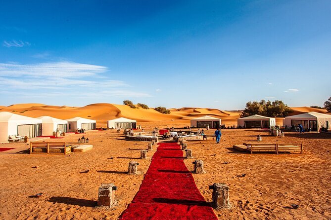 3 Days Desert Tour in Marrakech to Merzouga Dunes and Camel Trek - Day 3: Sunrise dunes, camp shower, and the long drive back