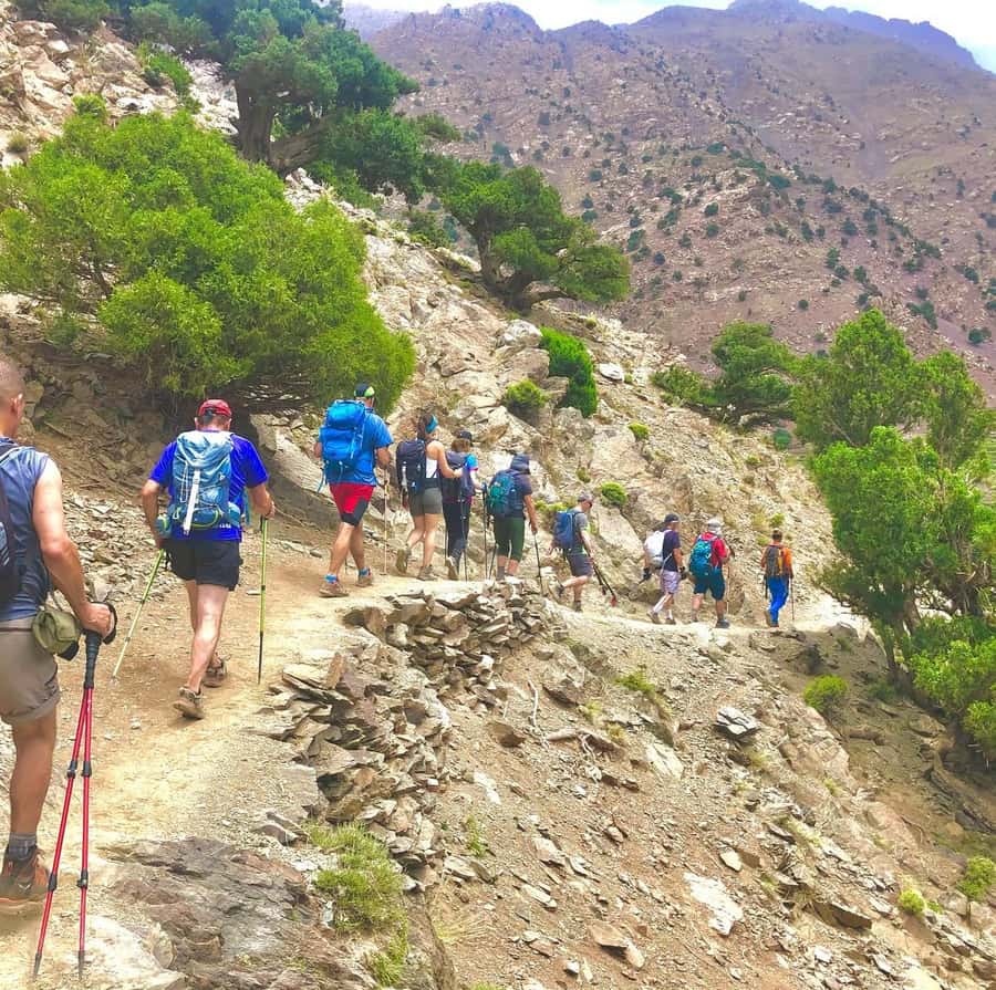 3 Days Trek Atlas Mountains Berber Villages from Marrakech - Oudit Pass to Ait Aissa and Matat: day 3 and the finish back to Marrakech