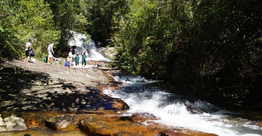 3-Hours Trekking Tour to Hidden Waterfall and Sturgeon Farm - Twin Beans Farm: the start of a rural day 40 minutes from Da Lat