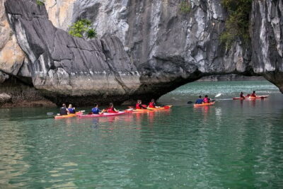 3Day Kayak & Trek to Ha Long Bay and Tamcoc (the 2nd day private) - Rooms, crew, and the small-boat advantage