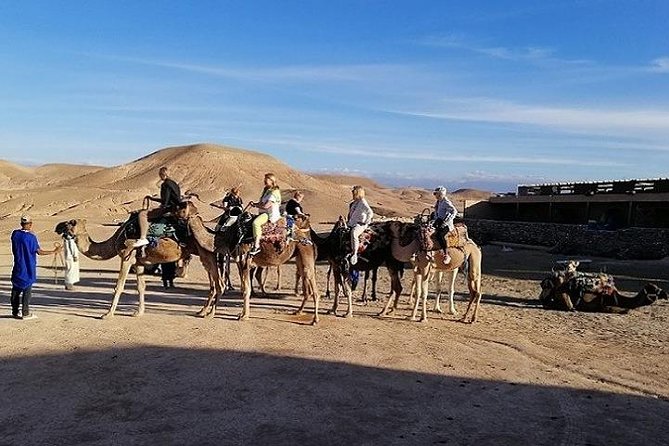 AGAFAY DESERT: Exclusive Sunset Camel Trek with Dinner in Agafay - Agafay Desert vs. the Sahara: Rocky Ground, Real Silence