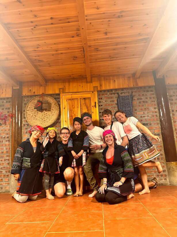 Authentic Sapa 2D1N Trek & Hmong Homestay with Dinh - The actual walking plan: Day 1 in Muong Hoa Valley (Sapa to Ta Van)
