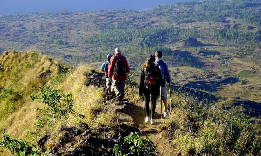Bali: Mt Batur Sunrise Trek & Taman Sari Waterfall Adventure - Descending Mount Batur: why the way down tests you