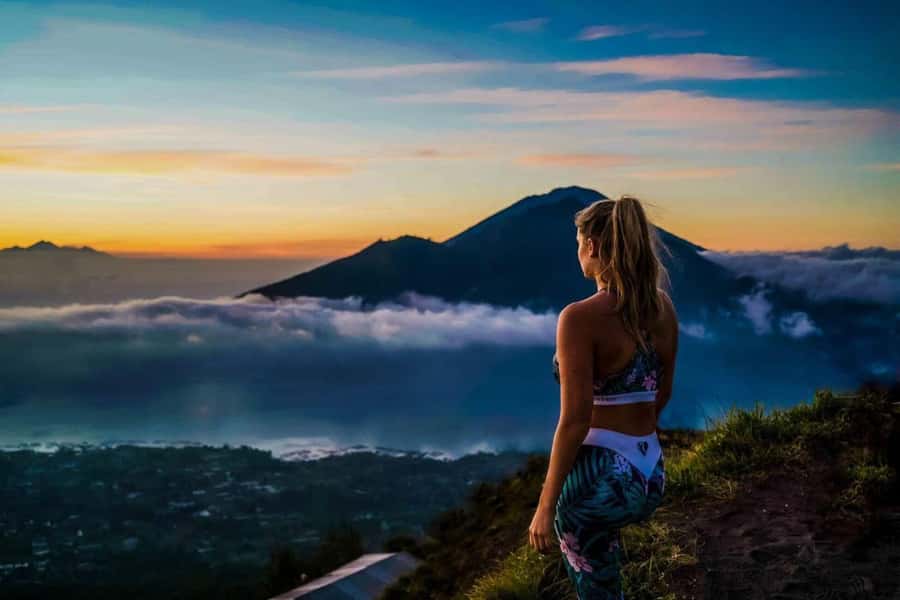 Bali: Mt Batur Sunrise Trek & Taman Sari Waterfall Adventure - Summit breakfast cooked by volcano heat