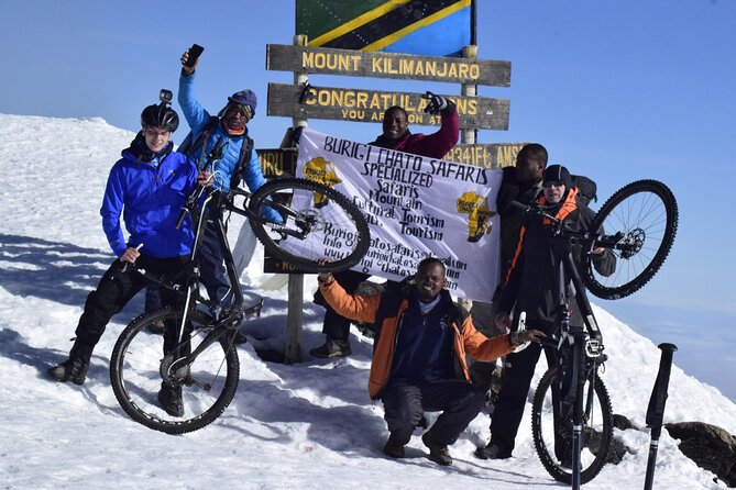 Best 5 Days Kilimanjaro Bike Trek Tour via Marangu Kilema Route - Day 2: alpine desert riding toward Mawenzi and back