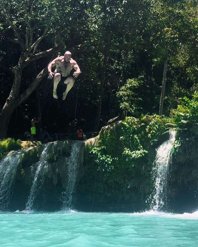 Bohol: Hidden Waterfall Hopping and Jungle Trek Adventure - Teal Pool Falls: the quick jungle walk to vivid blue-green water