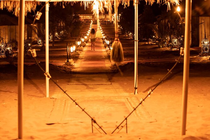 Camel Trek and Overnight Stay Desert in Merzouga - Camp Night in a Berber Tent: Food, Drums, and Bonfire Time