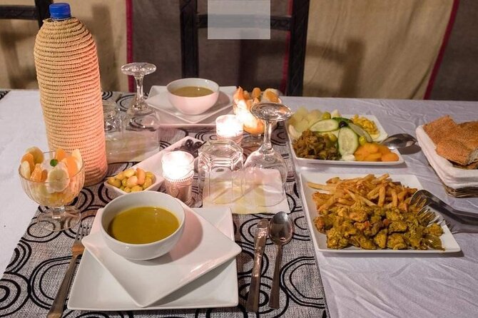 Camel trek with 1 Night in Luxury camp with Dinner+ Sundbording - Price and Value: What $589 Buys in the Sahara