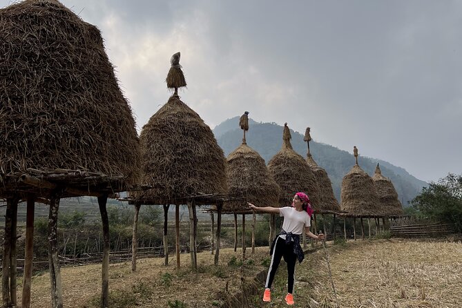Cao Bang Easy Trekking Tours 2Days/1Night Ban Gioc Waterfall ET1 - Day 1 trek: Ngao Cave, Tay stone houses, and stream-and-terrace walking