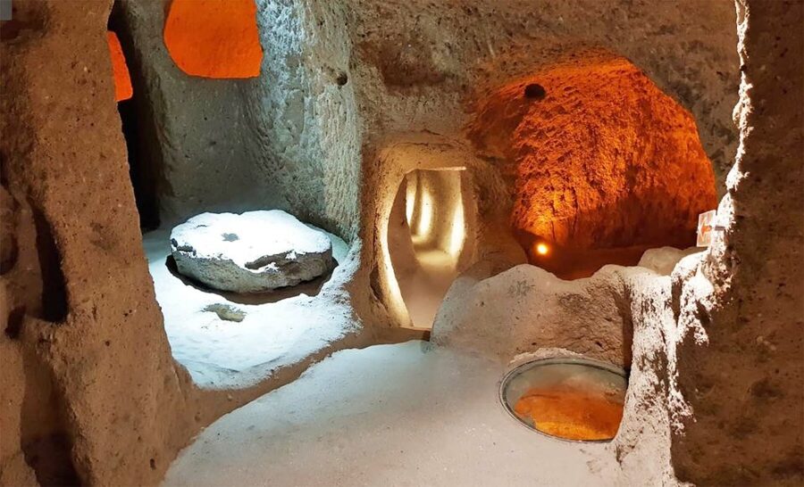 Cappadocia: Red Valley Trek and Kaymakli Underground City - Kaymakli underground city: the best kind of cool-down