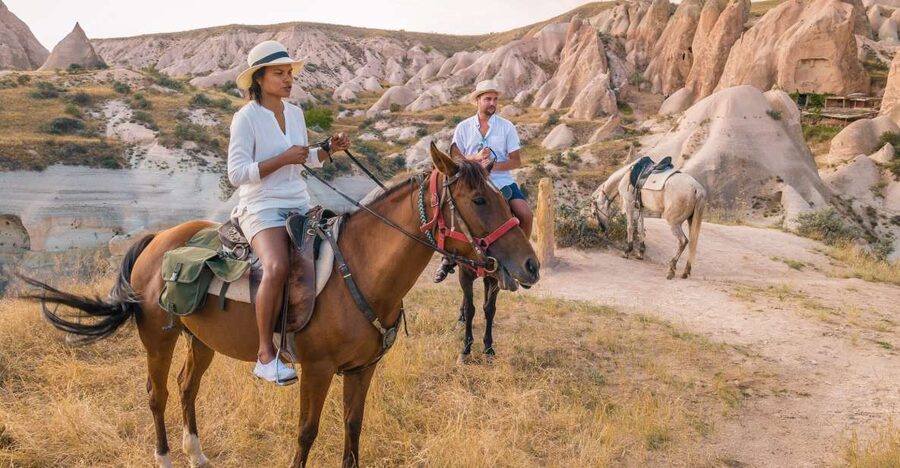 Cappadocia: Sunset Horse Trek Through the Valleys - Hotel Pickup To Horse Ranch: How the Sunset Trek Starts