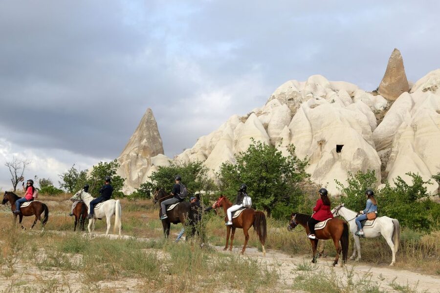 Cappadocia: Sunset Horse Trek Through the Valleys - Cavusin to Rose Valley: A First Taste of Cappadocia by Saddle