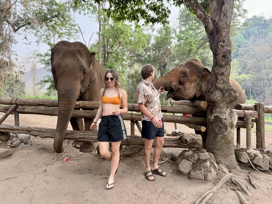 Chiang Mai 2-Day: Trekking, Tubing & Elephant Observation - Lunch at base camp: real rest before the fun