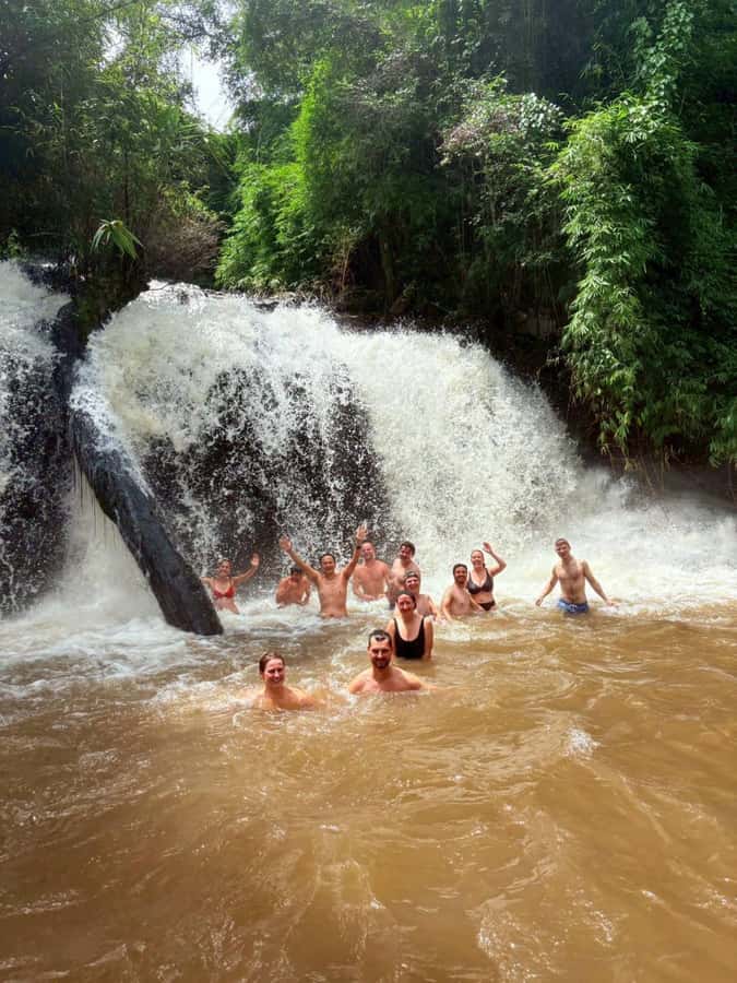 Chiang Mai: 2-Days Jungle Trek, Waterfalls and Karen Village - Getting to Mae Win: pickup timing, a market stop, and what to pack