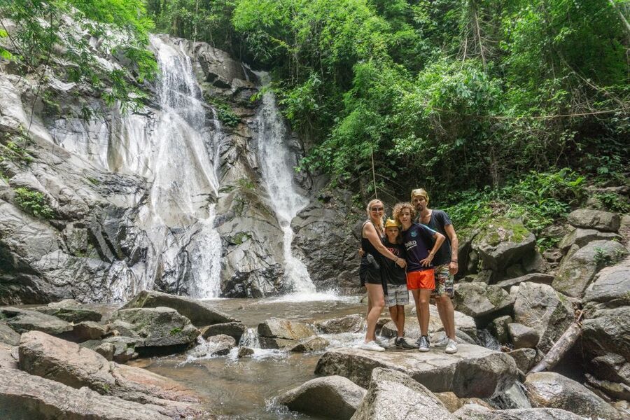 Chiang Mai: Guided Jungle and Waterfall Trek with Transfer - The jungle walk: a guide who points out what you’d miss