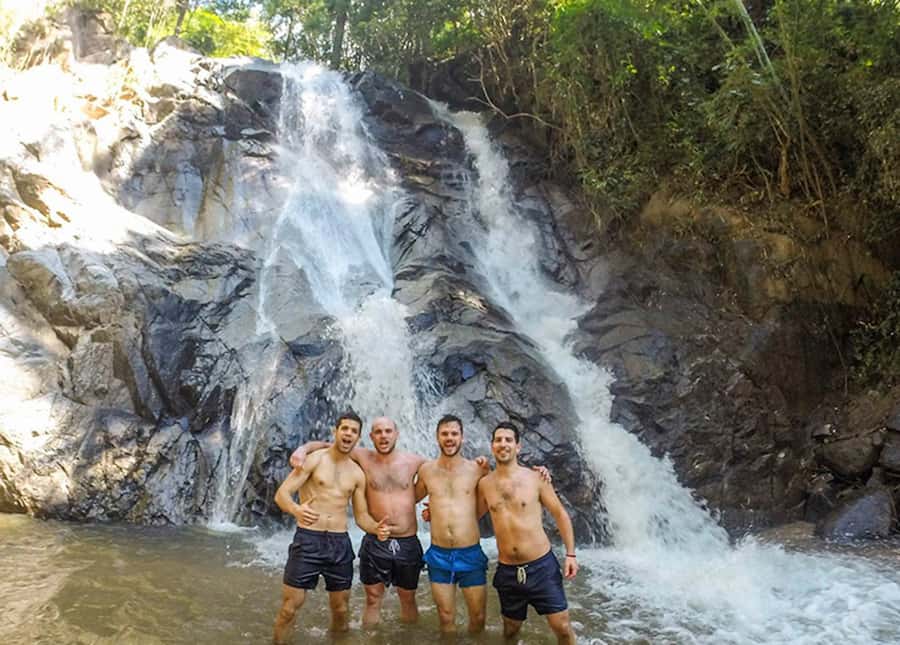 Chiang Mai: Whitewater Rafting and Waterfall Trekking Tour - Jungle trek to the 10-meter waterfall: the part you’ll remember later