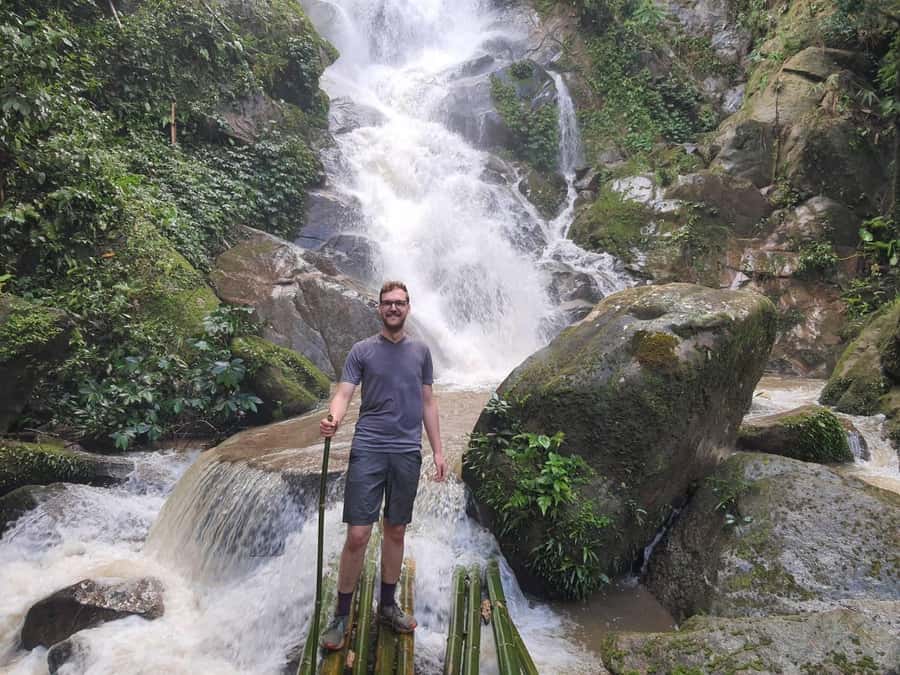 Chiang Rai: 2-Day Jungle Trek only walk with Waterfall - Day 2 jungle cooking: bamboo cups, chopsticks, and lunch in your hands