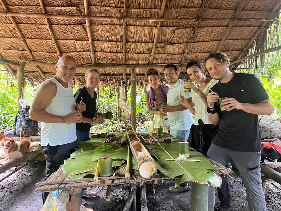 Chiang Rai: Jungle Adventure-Group Trekking & Bamboo Cooking - Finishing at the hot springs: recovery that feels earned