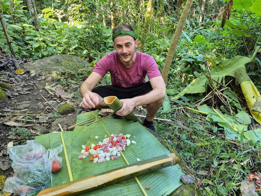 Chiang Rai Jungle Trek & Bamboo Tube Cooking Adventure - Waterfall Swim Break: Cool Down the Trek