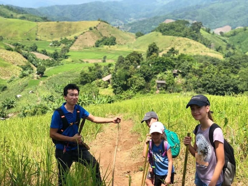 Chiang Rai Trek: 4 Hilltribes Villages & Waterfall Only Walk - Huay Kaew Waterfall swim: the big reward after the uphill miles
