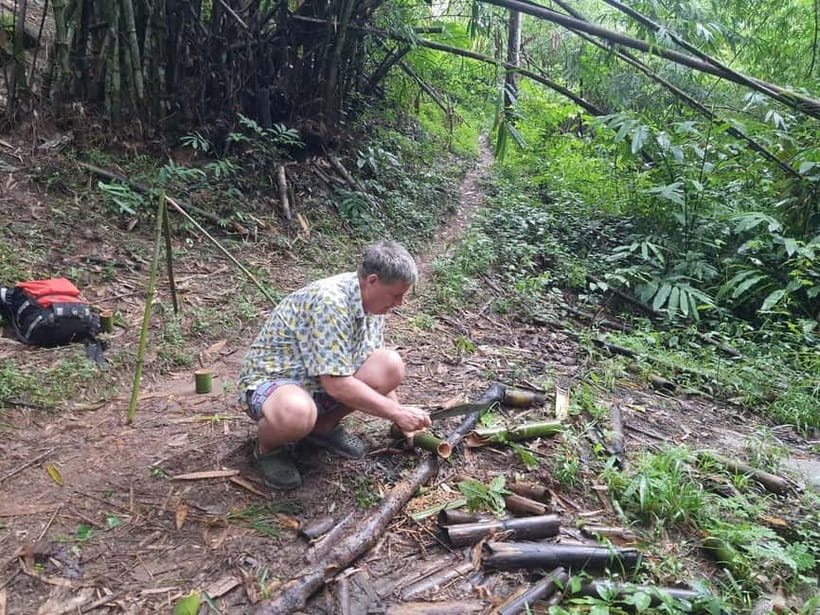 Chiang Rai Trek:Jungle Hike, Bamboo-Cooked Lunch & Boat Ride - Tea plantation stop and the bamboo-cooked Thai lunch