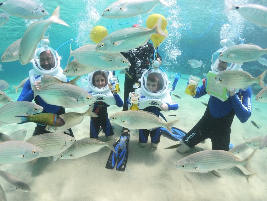 Costa Teguise : Underwater Sea Trek Experience - Marine Life Encounters: How Close You Get to Fish and More