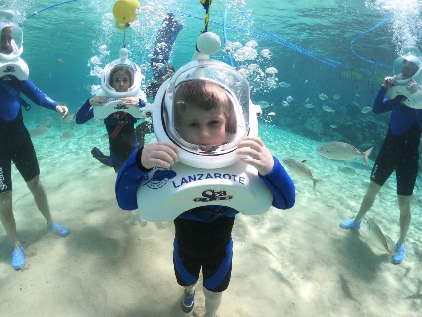 Costa Teguise : Underwater Sea Trek Experience - Photos, Videos, and the Camera Rules