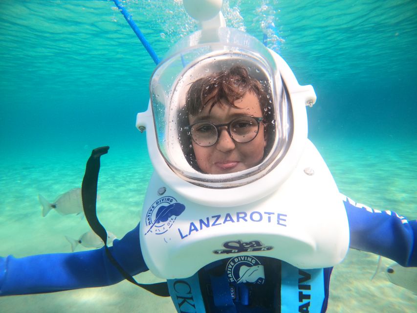 Costa Teguise : Underwater Sea Trek Experience - Small Group Size: Why Max 8 Matters