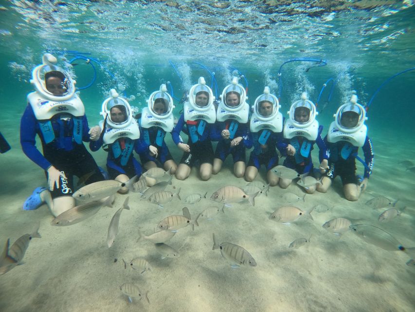 Costa Teguise : Underwater Sea Trek Experience - The Gear and Air System: Why You Don’t Feel Like You’re Underwater