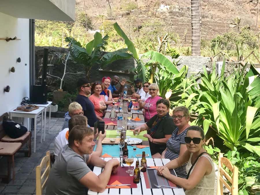 Cova–Paúl Valley Trek: Santo Antão Day Trip by Ferry - The coastal road back to Porto Novo: curve time and mountain-air reset