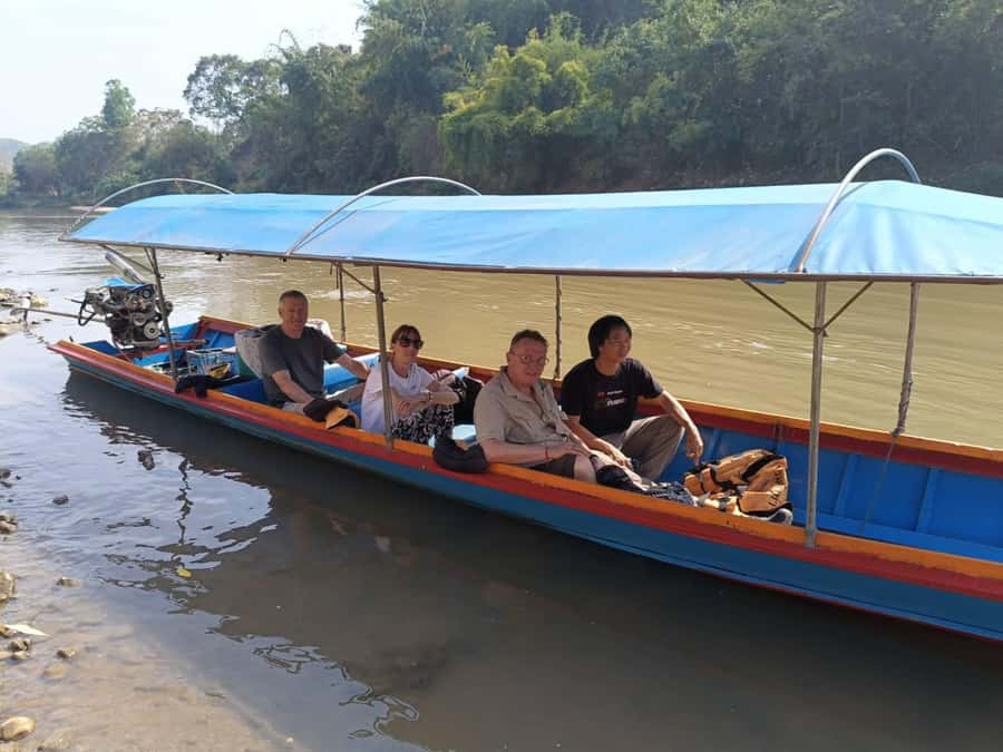 Cultural trekking and boat trip - Sliding Up the Mae Kok River on a Long-Tail Boat